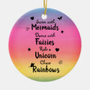 Search for unicorn christmas tree decorations Fairies