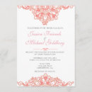 Search for lace border wedding invitations Floral