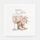 Search for bridal luncheon napkins Bachelorette