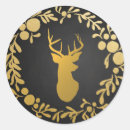 Search for antler wedding stickers Chalkboard