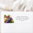 Search for grapes return address labels Purple