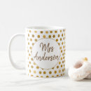 Search for gold polka dots mugs Stylish