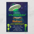 Search for alien birthday invitations Out of this world