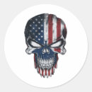 Search for patriotic skull stickers America
