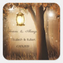 Search for vintage tree wedding stickers Elegant