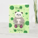 Search for panda birthday cards Kid