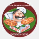 Search for pizza chef stickers Italian