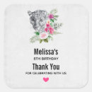 Search for leopard birthday stickers Safari