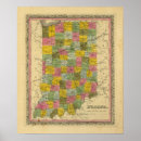 Search for indiana map art Roads
