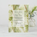 Search for grape vine invitations Elegant