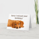 Search for sad birthday cards Animal