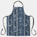 Search for blue jean aprons Retro