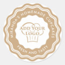Search for gold bakery stickers Modern