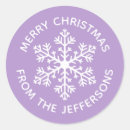 Search for purple snowflake stickers Festive