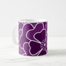 Search for dark purple mugs Flower