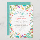 Search for tiffany bridal shower invitations Teal