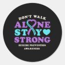Search for suicide prevention ribbon stickers Crisis helpline