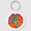 Search for ripe vegetable key rings Red