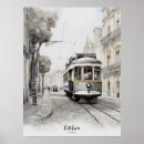 Search for lisbon travel posters Watercolor