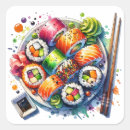 Search for sushi roll stickers Cartoon