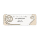 Search for fern leaves return address labels Elegant