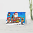 Search for band it christmas cards Santa