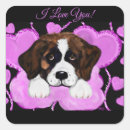 Search for st valentine stickers Saint bernard
