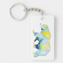 Search for geometric rectangular key rings Shapes