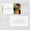 Search for cap business cards Tassel