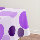 Search for purple polka dot tablecloths Spots