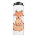 Search for orange fox mugs Illustration