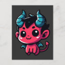Search for red devil postcards Demon