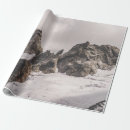 Search for snow covered gift wrap Mountain