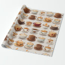 Search for coffee cup wrapping paper Pattern
