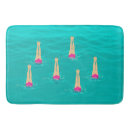 Search for artistic bath mats Woman