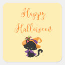 Search for happy kitten stickers Witch