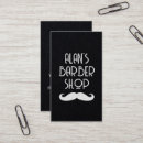 Search for barber shop business cards Cool