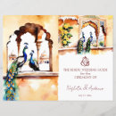 Search for peacock wedding programs Gold
