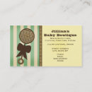 Search for baby clothes business cards Boutique