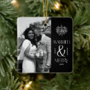 Search for mistletoe christmas tree decorations Newlywed