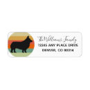 Search for pembroke return address labels Cute