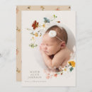 Search for floral birth announcement cards Classic