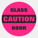 Search for caution stickers Black