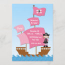 Search for ship birthday invitations Girl