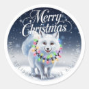 Search for fox in snow stickers Cute
