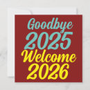 Search for simple new years cards Blue