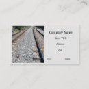 Search for railroad business cards Transportation