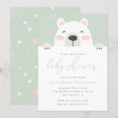 Search for cartoon polar bear invitations Winter