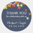 Search for seasonal thank you stickers Bridal shower