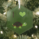 Search for turtle heart christmas tree decorations Green